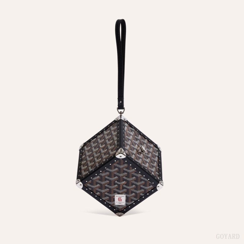 Goyard Dé Trunk Bag Black | XIBR7794