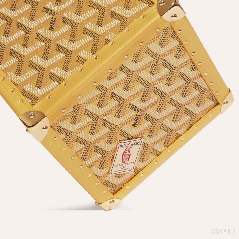 Goyard Dé Trunk Bag Gold | UIIZ1623