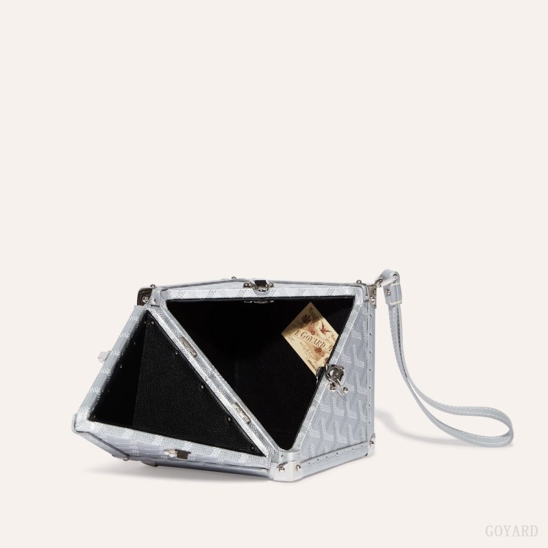 Goyard Dé Trunk Bag Silver | KWHQ3400