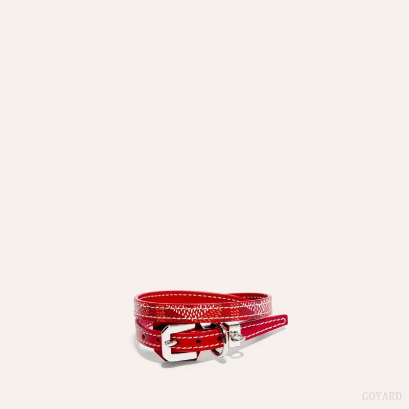 Goyard EDMOND BRACELET Red | QXEX1367