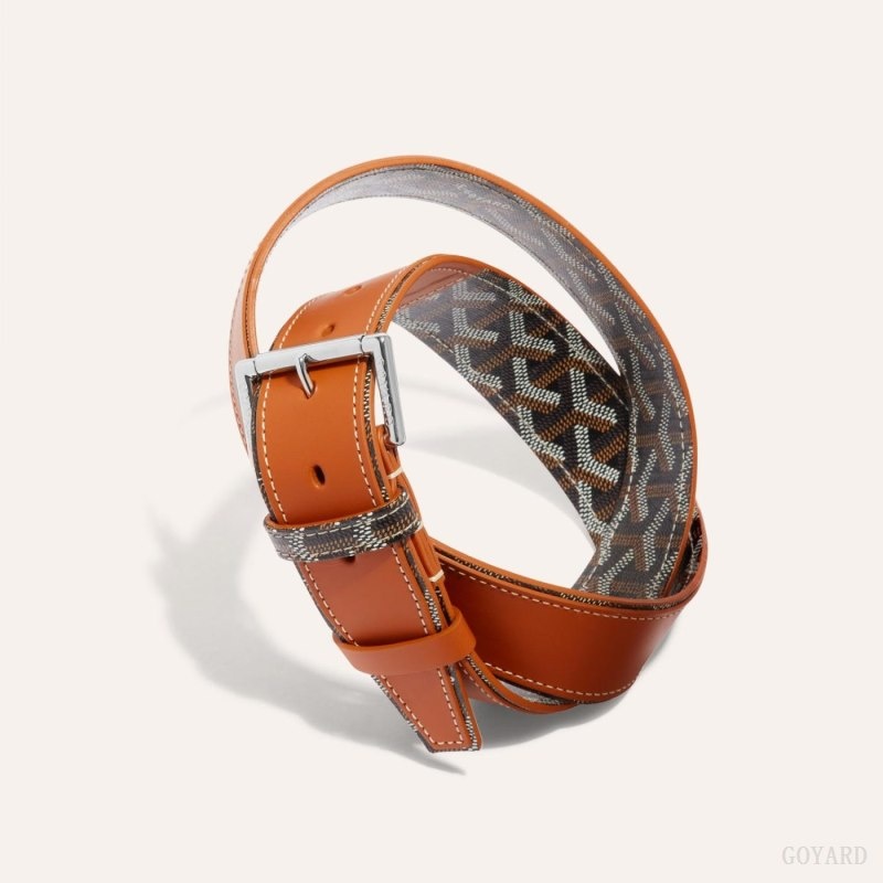 Goyard FLORIDA BELT Black / Brown | UOVK3184