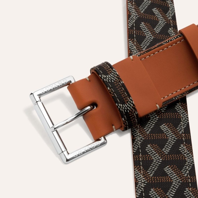 Goyard FLORIDA BELT Black / Brown | UOVK3184