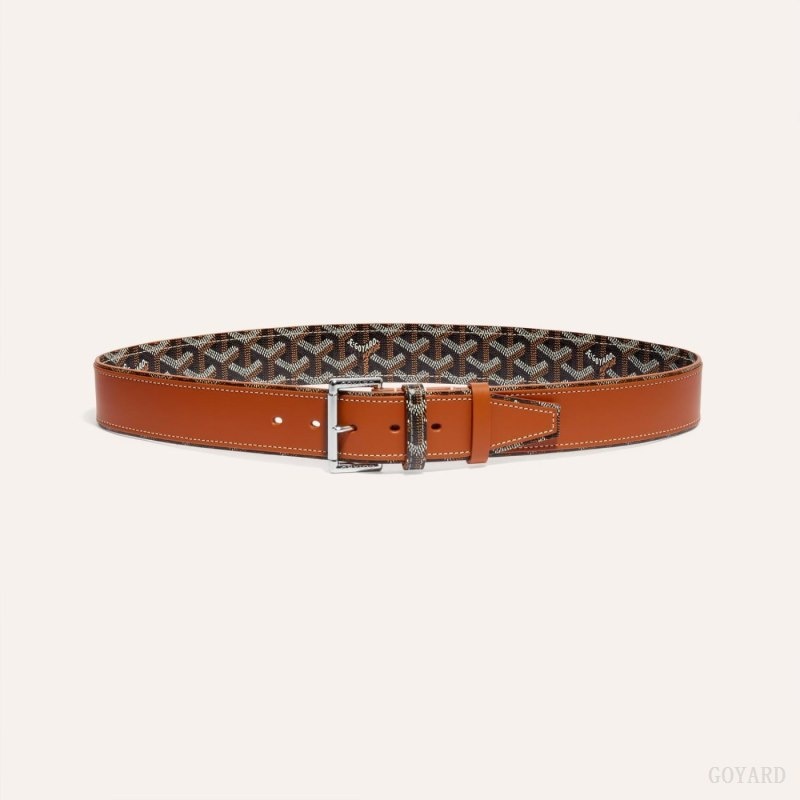 Goyard FLORIDA BELT Black / Brown | UOVK3184