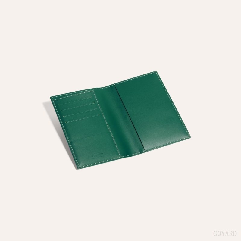 Goyard GRENELLE PASSPORT COVER Green | WKDX6972