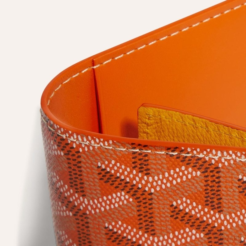 Goyard GRENELLE PASSPORT COVER Orange | PQWL7011