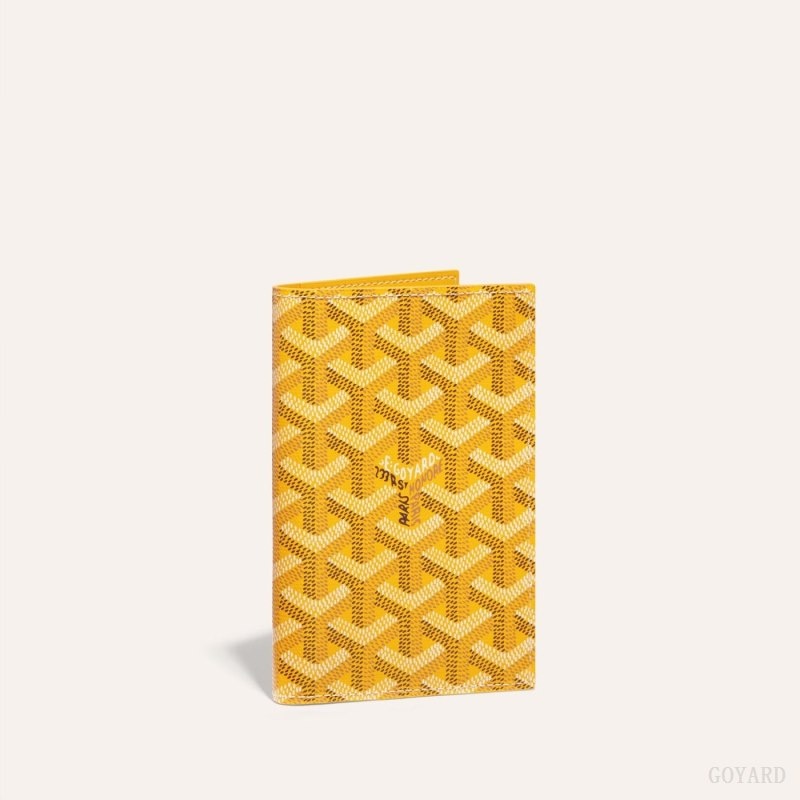 Goyard GRENELLE PASSPORT COVER Yellow | IJMR7870