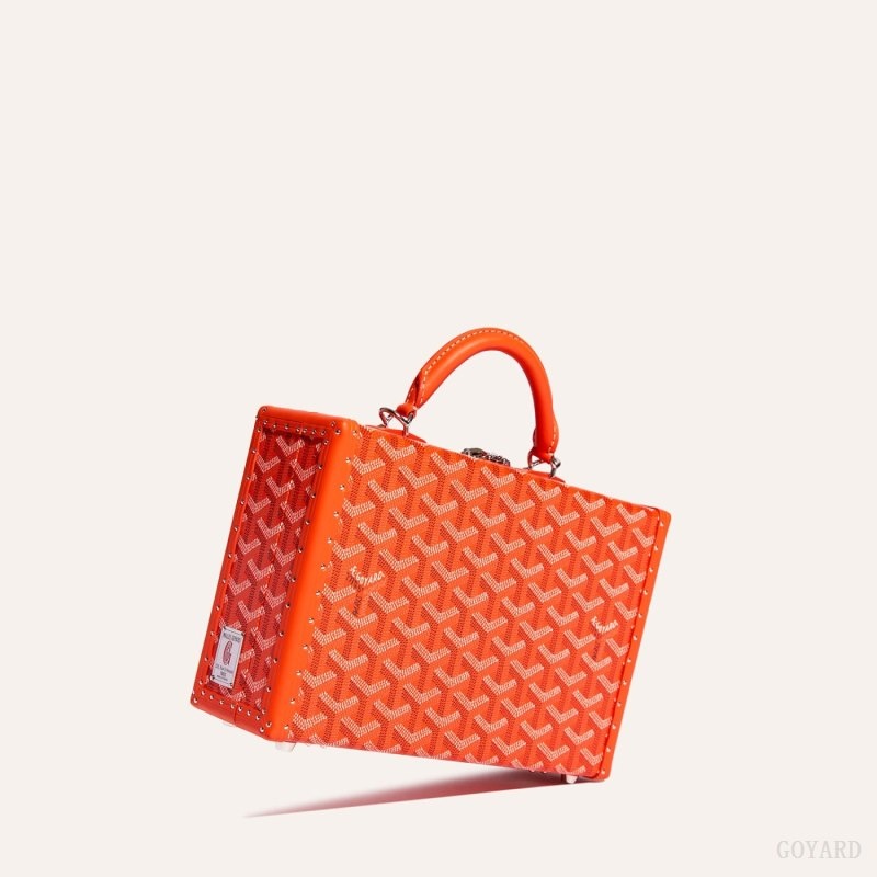 Goyard Grand Hôtel Trunk Bag Orange | TWOF5898