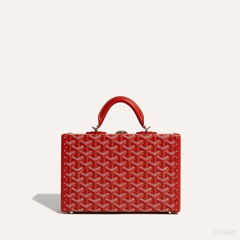 Goyard Grand Hôtel Trunk Bag Red | BHWS2930