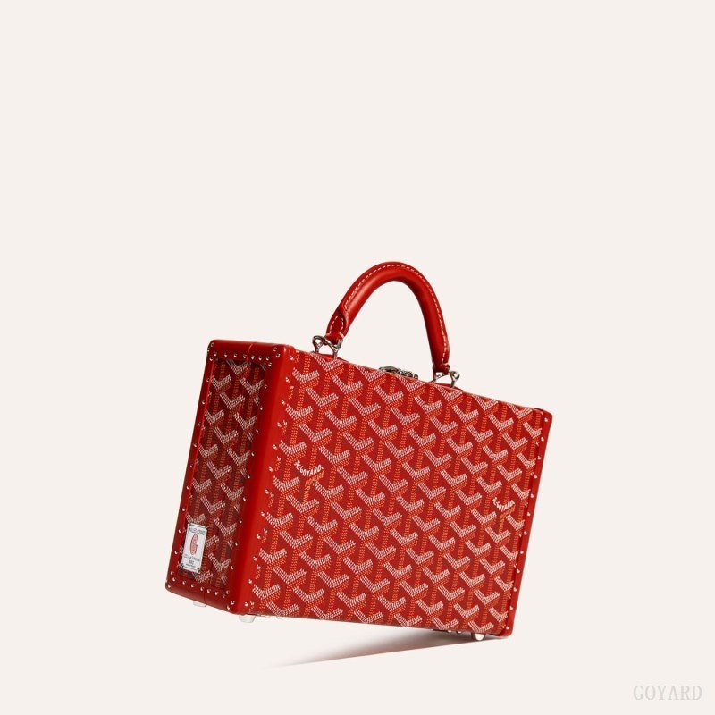 Goyard Grand Hôtel Trunk Bag Red | BHWS2930