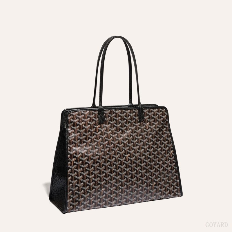 Goyard HARDY PM BAG Black | DVGE7708