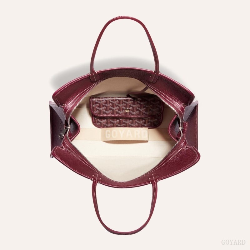 Goyard HARDY PM BAG Burgundy | MDRA4250