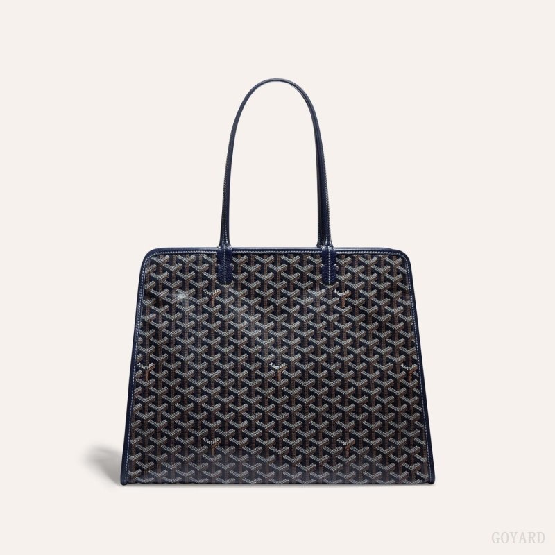 Goyard HARDY PM BAG Navy Blue | AHJW9825