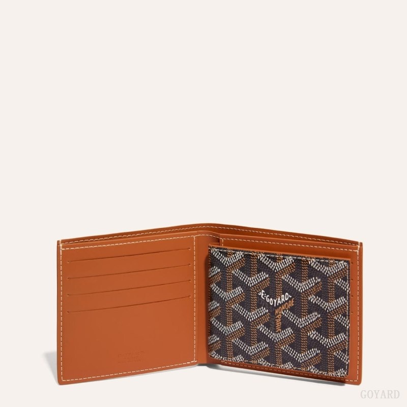 Goyard INSERT VICTOIRE CARD WALLET Black / Brown | NIMA4291