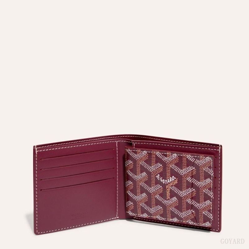 Goyard INSERT VICTOIRE CARD WALLET Burgundy | HNNO5671