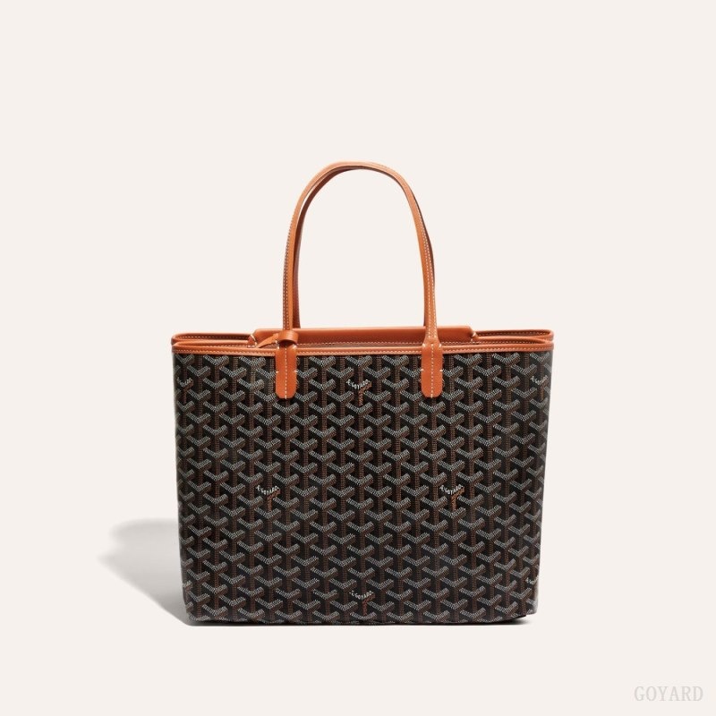 Goyard ISABELLE BAG Black / Brown | JDYX1843