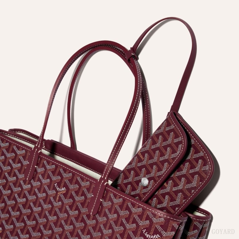 Goyard ISABELLE BAG Burgundy | JLKF8829