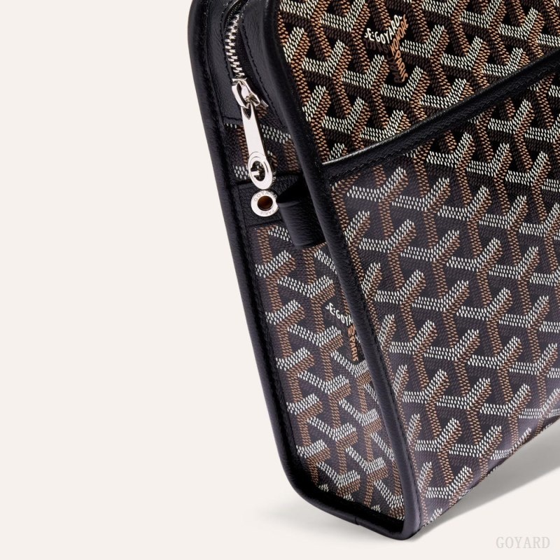 Goyard JOUVENCE GM TOILET BAG Black | KALD9050