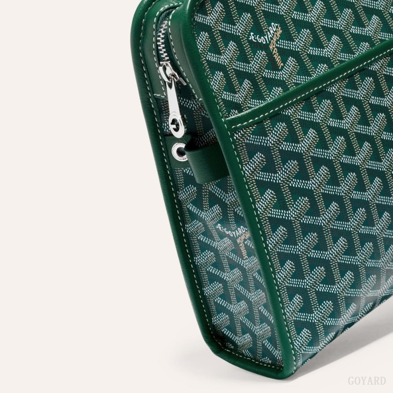 Goyard JOUVENCE GM TOILET BAG Green | VCPU7421