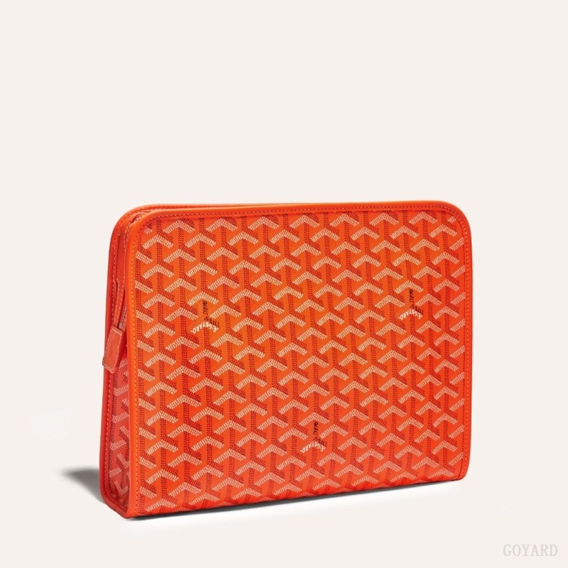 Goyard JOUVENCE GM TOILET BAG Orange | MSOZ4747