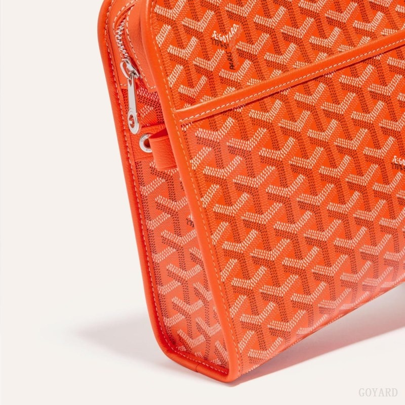 Goyard JOUVENCE GM TOILET BAG Orange | MSOZ4747