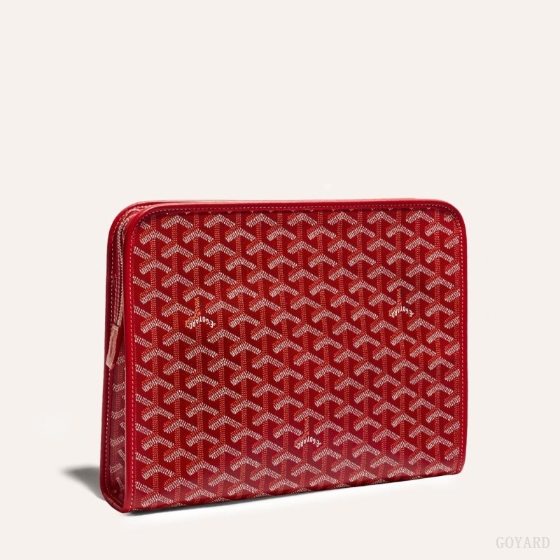 Goyard JOUVENCE GM TOILET BAG Red | VDIC7863