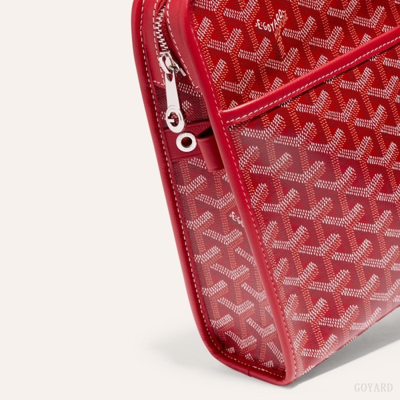 Goyard JOUVENCE GM TOILET BAG Red | VDIC7863