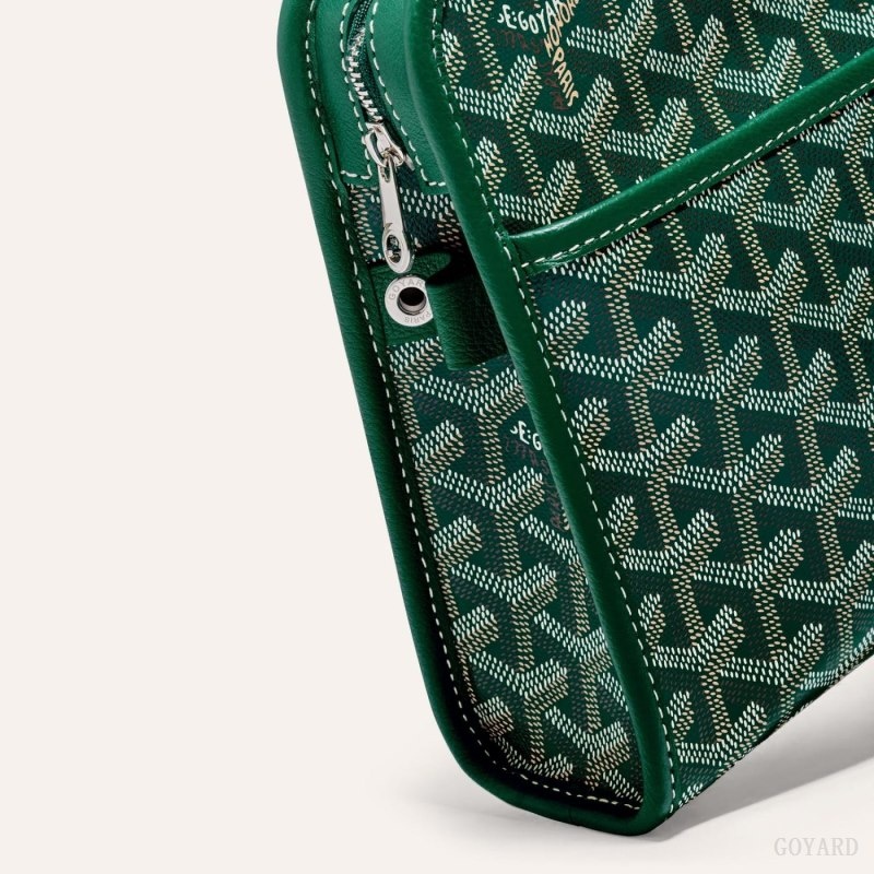 Goyard JOUVENCE MM TOILET BAG Green | AEWW0280