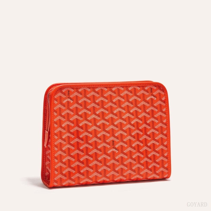 Goyard JOUVENCE MM TOILET BAG Orange | FIXP2696