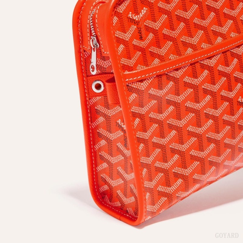 Goyard JOUVENCE MM TOILET BAG Orange | FIXP2696