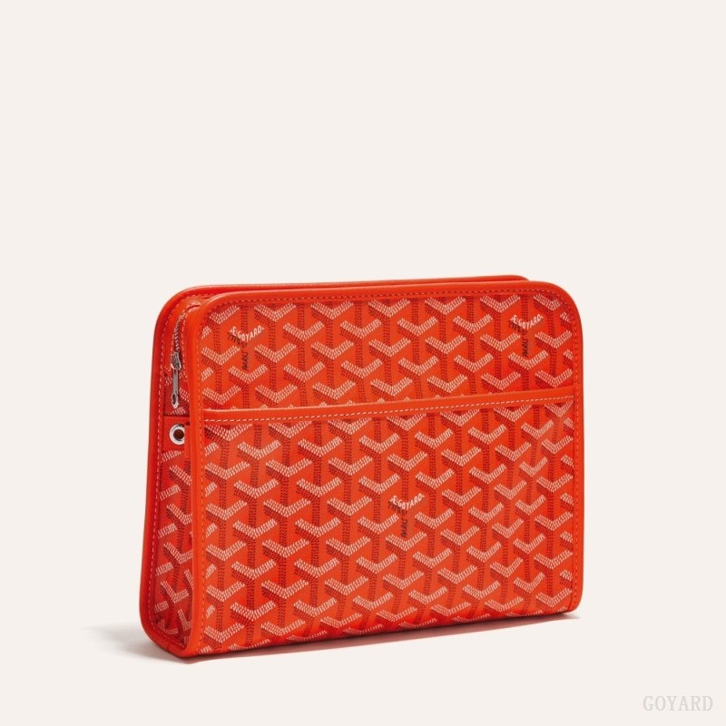 Goyard JOUVENCE MM TOILET BAG Orange | FIXP2696