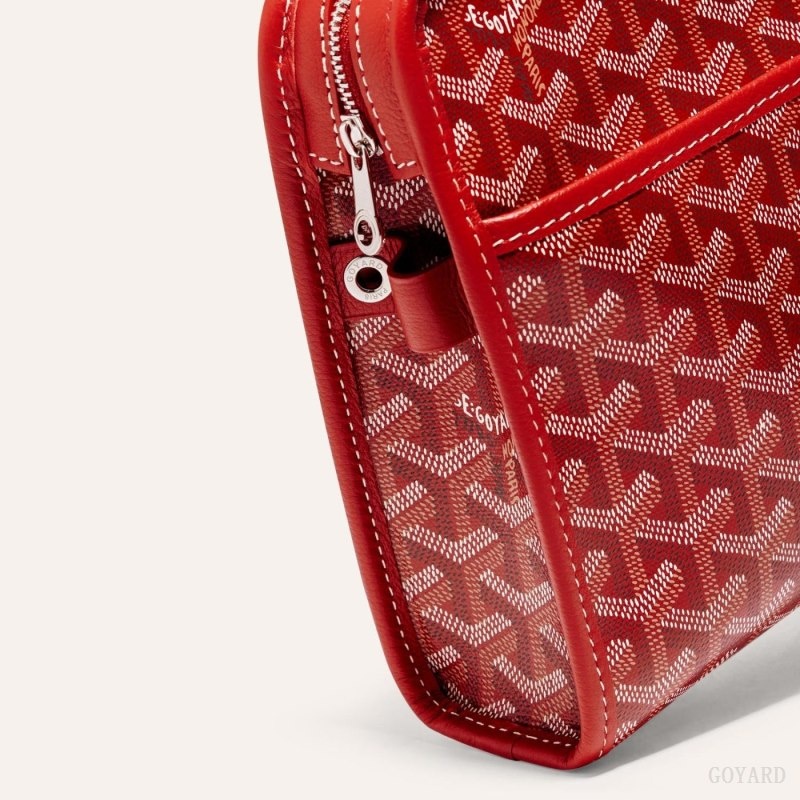 Goyard JOUVENCE MM TOILET BAG Red | RSAR3271