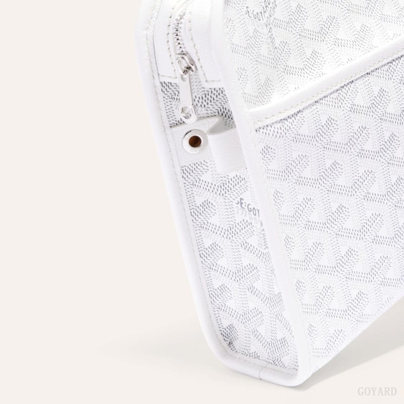 Goyard JOUVENCE MM TOILET BAG White | NLOY8452