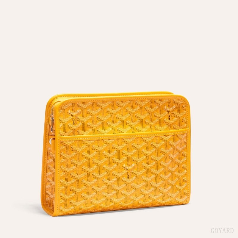 Goyard JOUVENCE MM TOILET BAG Yellow | CBLQ6608