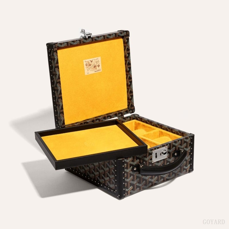 Goyard JOUX 6 WATCH CASE Black | VYYH9413