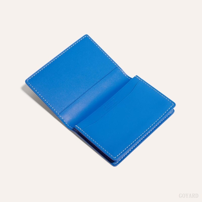 Goyard MALESHERBES CARD WALLET Blue | AKFT5199