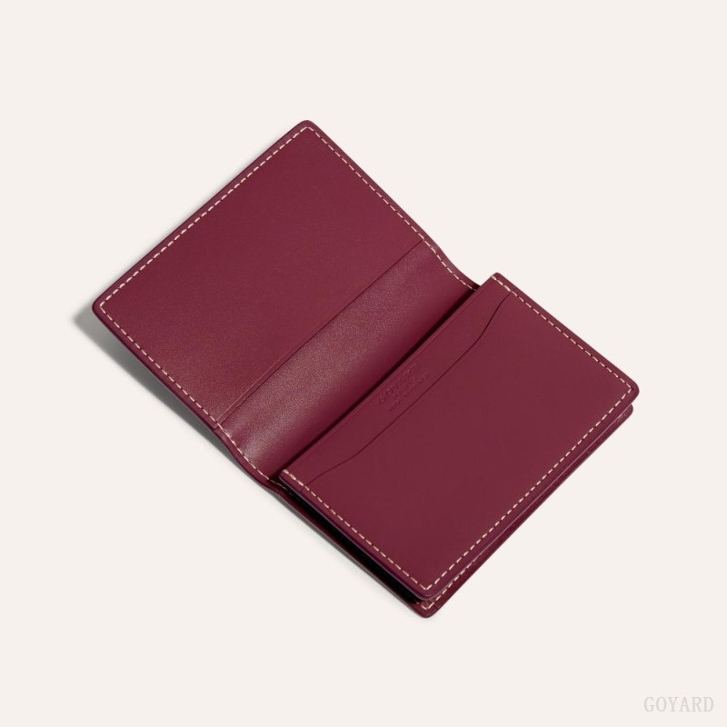 Goyard MALESHERBES CARD WALLET Burgundy | EGEZ8547