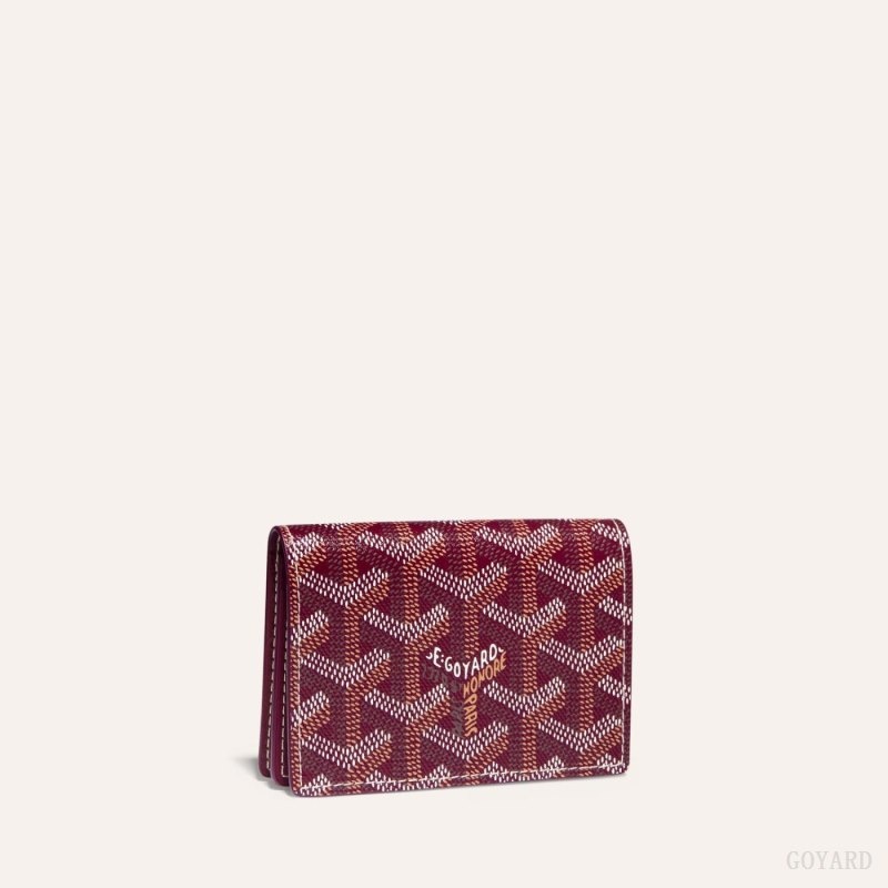 Goyard MALESHERBES CARD WALLET Burgundy | EGEZ8547