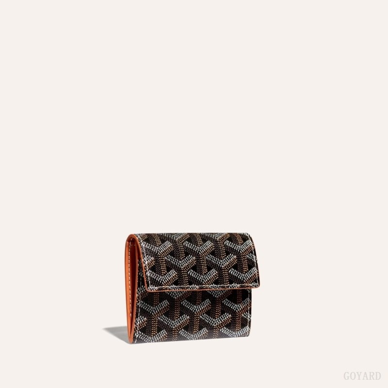 Goyard MARIGNY WALLET Black / Brown | EFHY1096