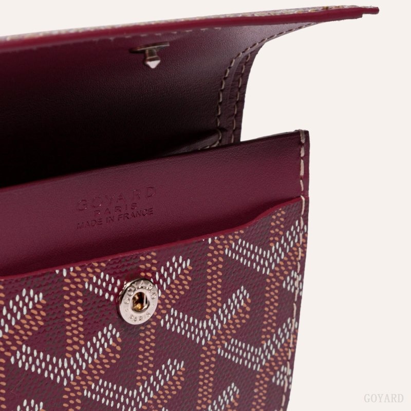 Goyard MARIGNY WALLET Burgundy | GHNJ1486