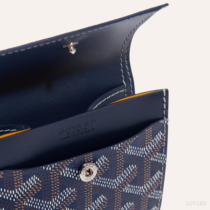 Goyard MARIGNY WALLET Navy Blue | RZLD9546