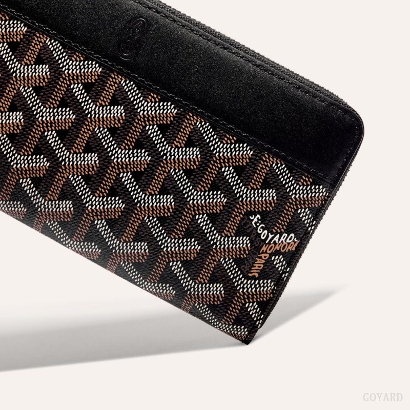 Goyard MATIGNON GM WALLET Black | YSUK1765