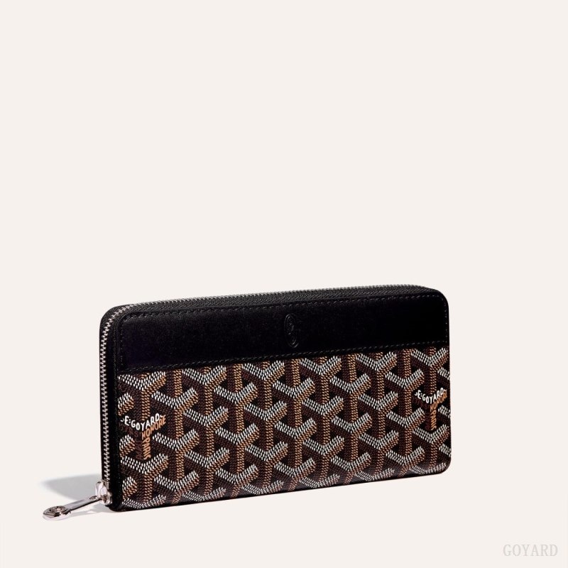 Goyard MATIGNON GM WALLET Black | YSUK1765