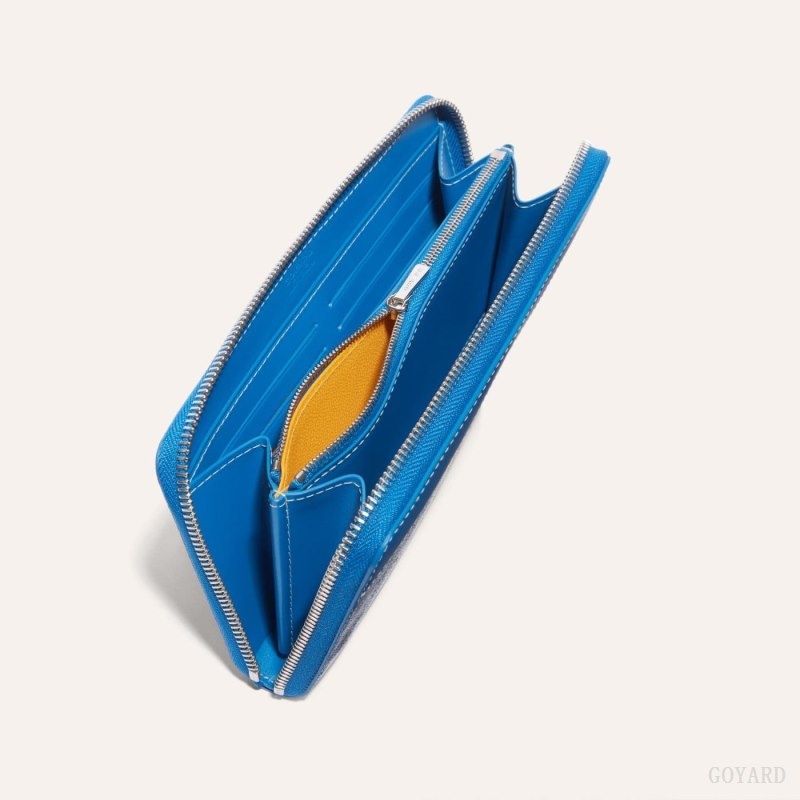 Goyard MATIGNON GM WALLET Blue | ZBEQ4367