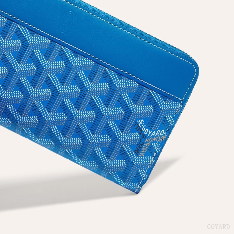 Goyard MATIGNON GM WALLET Blue | ZBEQ4367