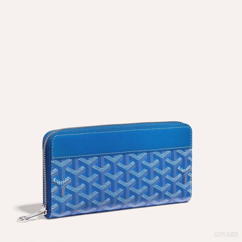 Goyard MATIGNON GM WALLET Blue | ZBEQ4367