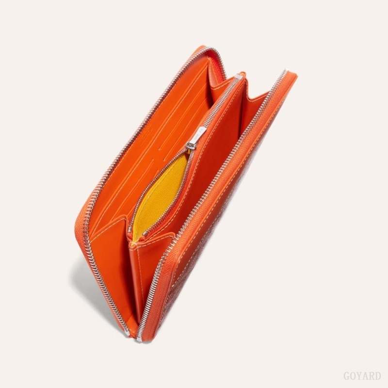 Goyard MATIGNON GM WALLET Orange | VOFW6326