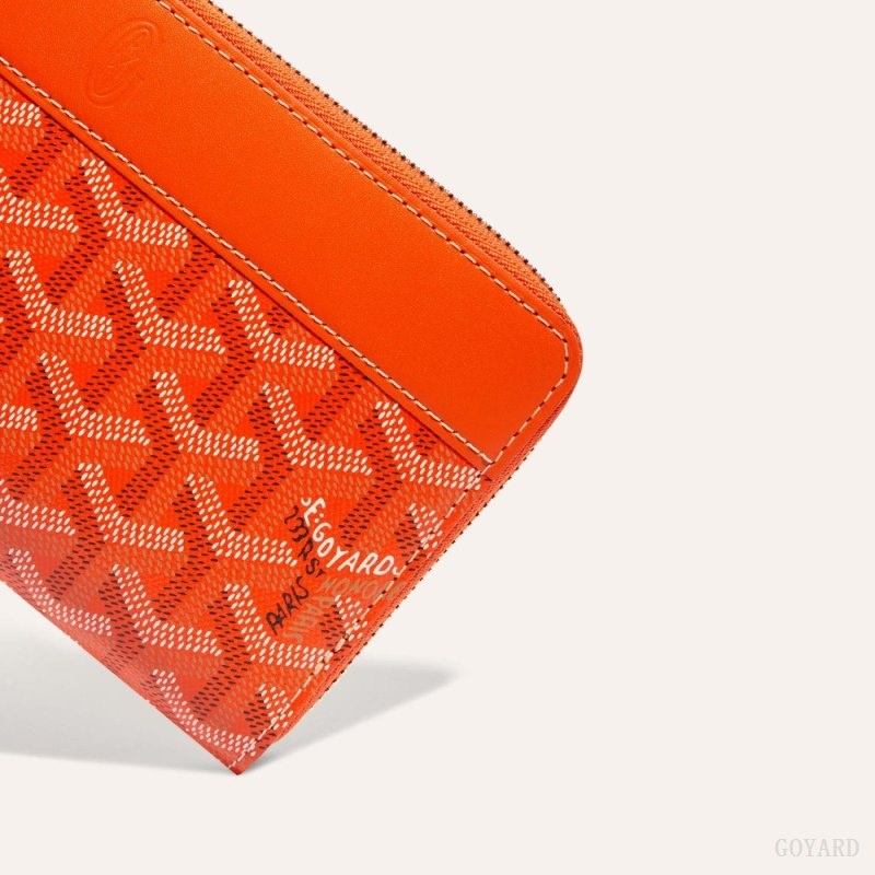 Goyard MATIGNON GM WALLET Orange | VOFW6326