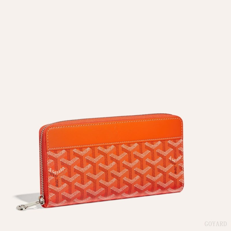 Goyard MATIGNON GM WALLET Orange | VOFW6326