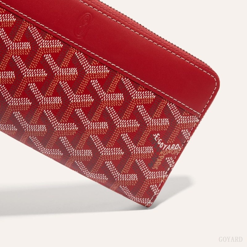 Goyard MATIGNON GM WALLET Red | FRZG6676