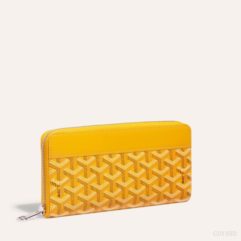 Goyard MATIGNON GM WALLET Yellow | JIUX1969